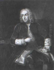 Portrait Of A Gentleman Seated (william Pulteney?) by William Hoare