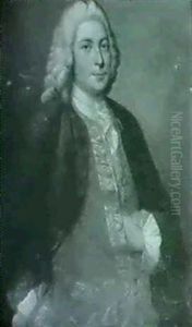 Portrait Of Anthony, 4th Earl Of Shaftesbury (1711-1771) Portrait Of Mary Bouverie, His Wife by William Hoare