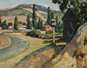 La Honda Hills (santa Cruz Mountains) by Clark Hobart