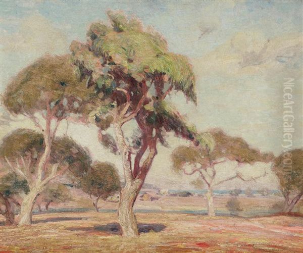 Along The Coast, Monterey; Autumn Landscape (a Double-sided Composition) - view 1