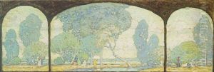 Mural Study by Clark Hobart