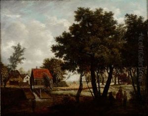 Paysage Anime by Meindert Hobbema