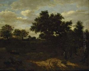 Paysage Anime by Meindert Hobbema