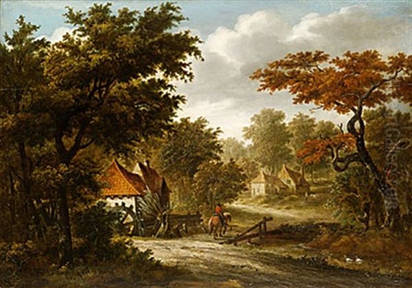 Landskap Med Vattenkvarn - view 1