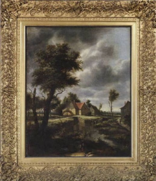 Eine Westfalische Wassermuhle (moulin Weber) - view 1