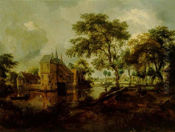 The Castle Of Ootmarsum - view 1