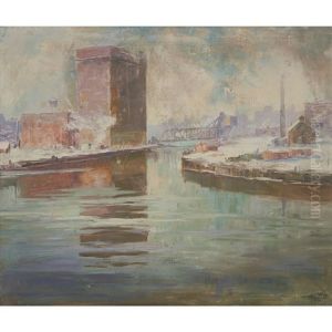 Chicago Industrial Scene by Jess Hobby