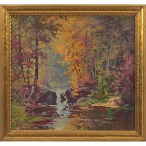 Forest Stream by Jess Hobby