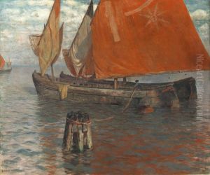Fishing Boats by Franz Xaver Hoch