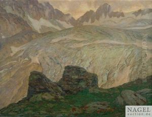 Gletscher by Franz Xaver Hoch