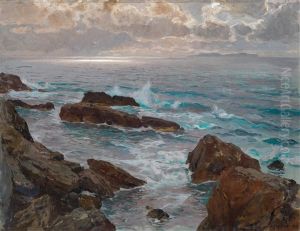 Felsige Kuste by Franz Xaver Hoch