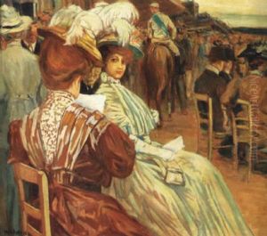 Aux Courses by Gaston Hochard