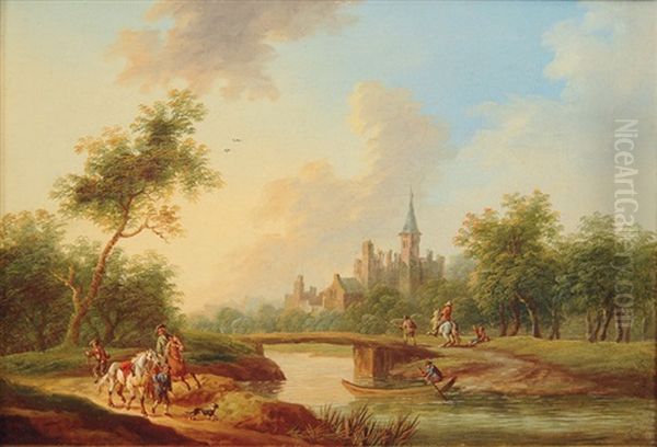 Ideal Fluvial Landscapes (pair) - view 1