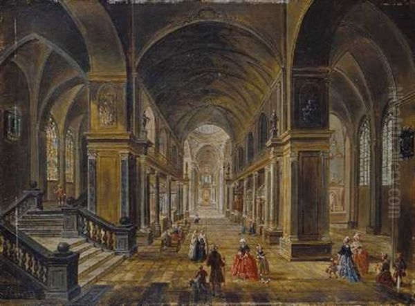 Zwei Kircheninterieurs - view 1