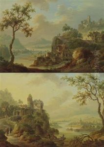 Flusslandschaft (+ Another; Pair)