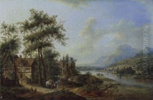 Phantastische Rheinlandschaft