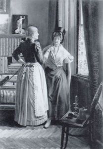 Soubrette Et Mannequin by Joseph Hochrein-Kabosk