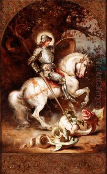 St. George And The Dragon - view 1