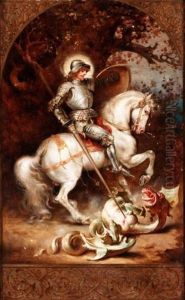 St. George And The Dragon by Daniel Hock