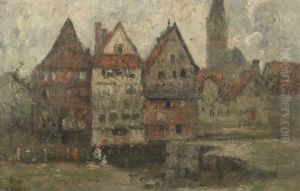 Am Stintmarkt In Luneburg