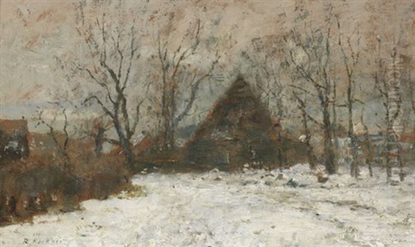 Winterlandschaft Mit Gehoft - view 1