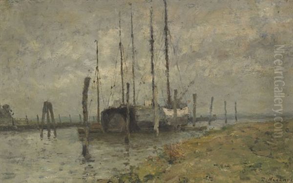 Segelboot Im Hafen Von Schulau - view 1