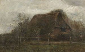 Bauerngehoft by Rudolf Hoeckner