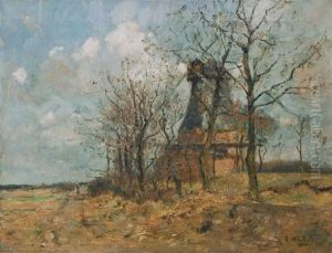 Windmill Near Wedel Windmill Near Wedel