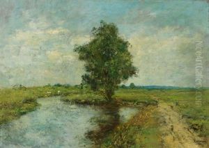 Flusslandschaft Bei Wedel Flusslandschaft Bei Wedel