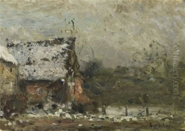 Bauernhaus Im Winter - view 1