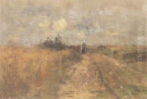 Feldweg by Rudolf Hoeckner