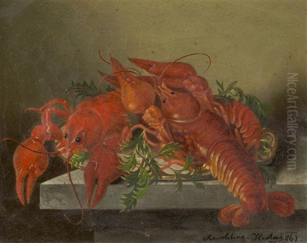 Still Life With Crayfish - view 1