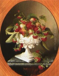 Stilleben Mit Erdbeeren by Arnoldine Hodack