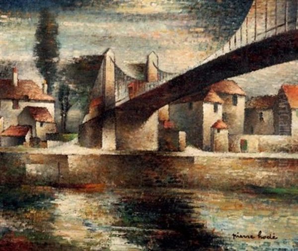 Fin D'oise, Le Pont Suspendu - view 1