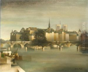 Paris, L'ile De La Cite by Pierre Hode