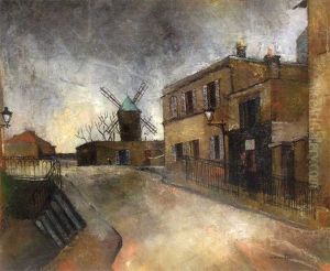 Derriere Le Moulin De La Galette by Pierre Hode