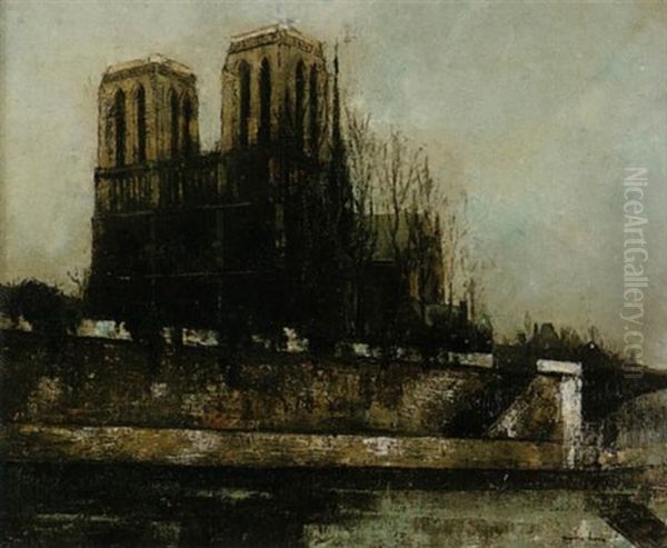 Paris, Notre Dame Vue Des Quais - view 1