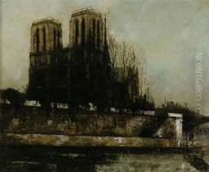 Paris, Notre Dame Vue Des Quais by Pierre Hode