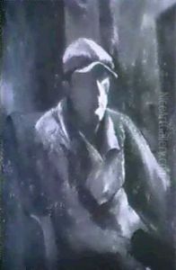 Etude Pour Un Portrait Du Peintre by Pierre Hode