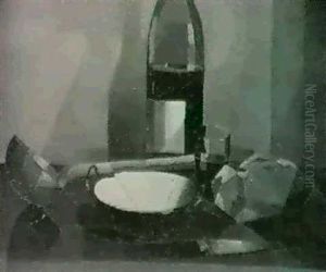 Nature Morte A La Bouteille by Pierre Hode