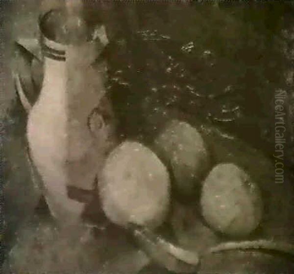 Nature Morte Au Pichet Et Aux Fruits - view 1