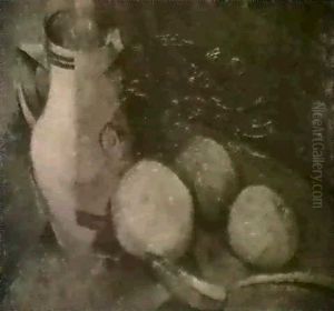 Nature Morte Au Pichet Et Aux Fruits