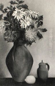 Bouquet De Fleurs Et Citrons by Pierre Hode