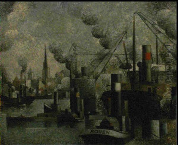 Rouen, Le Port Maritime - view 1