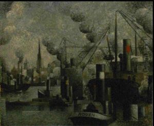 Rouen, Le Port Maritime by Pierre Hode
