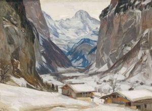 Lauterbrunnental by Ernst Hodel the Elder