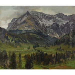 Ansicht Des Pilatus Vom Eigenthal Aus