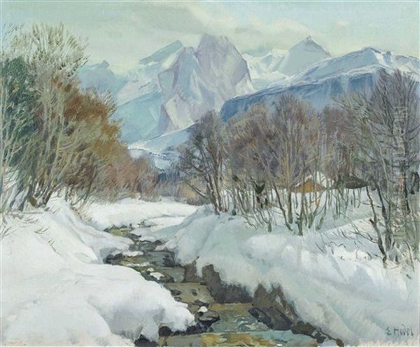 Hohfluh Hasliberg Im Winter - view 1