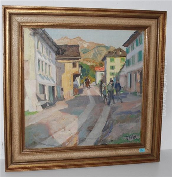 Tessiner Dorfszene - view 1