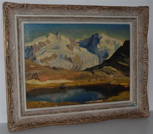 Sommerliche Gebirgslandschaft Mit Kleinem See - view 1